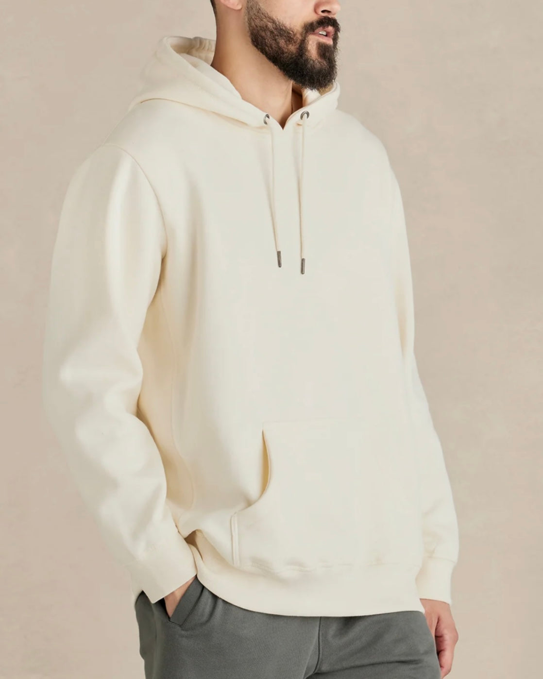 Heavyweight Organic Cotton Hoodie Sweatshirt - Men’s/Unisex Medium FINAL SALE