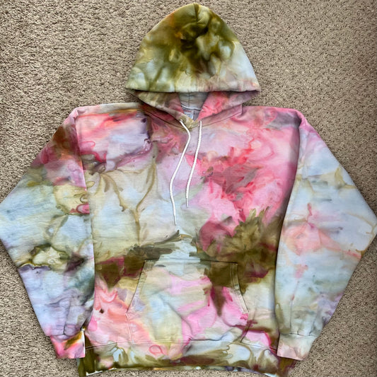 Cotton Hoodie Sweatshirt - Men’s/Unisex Large FINAL SALE