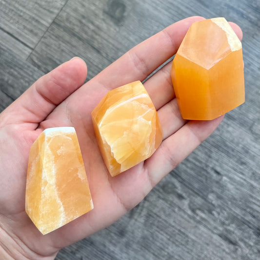 Orange Calcite Freeform